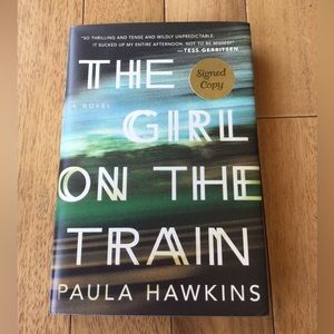 Signed copy of The Girl on the Train by Paula Hawkins
